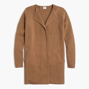 J. Crew Vanessa Camel Cardigan Sweater-Jacket 
AC619 Plus Size 2X